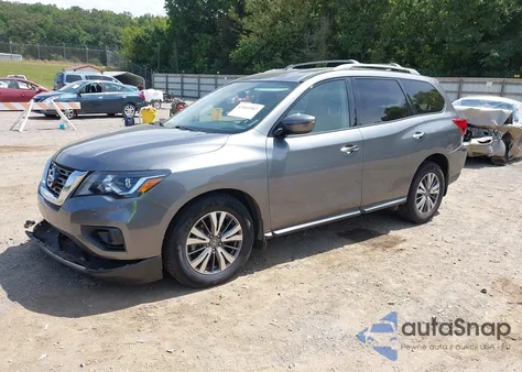 2020 Nissan Pathfinder S 2Wd z USA, uszkodzony, nr VIN 5N1DR2AN4LC630017